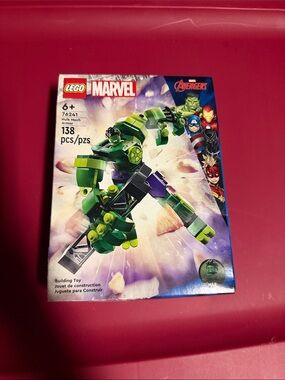 Lego Marvel Hulk Mech Armor Building Set - Green, Purple, Black